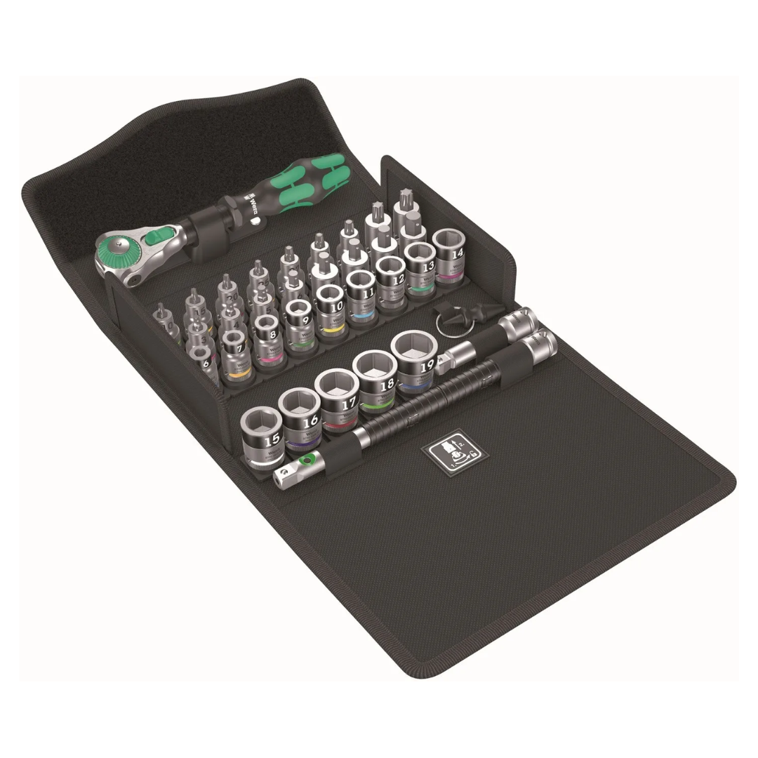 Wera 05003536001 All in Speed Ratchet Set 3/8" 35pc