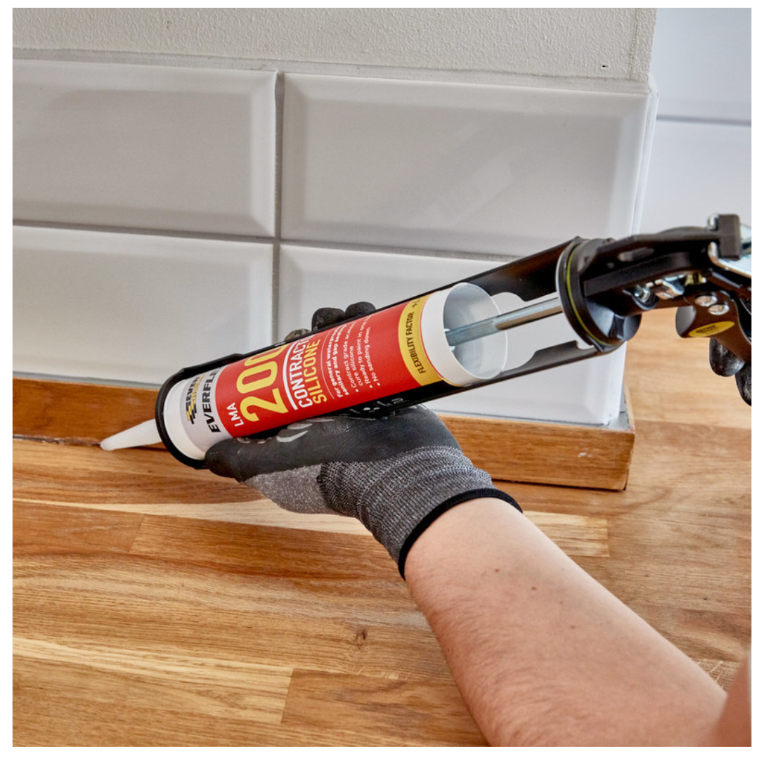 Everbuild 200 Everflex Contractors LMA Silicone Sealant 295ml