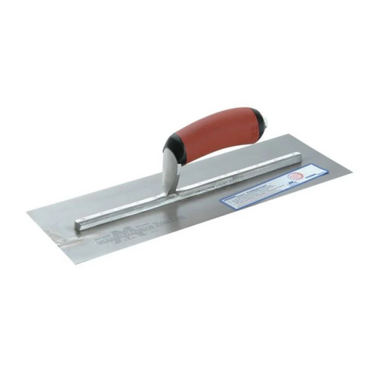 Marshalltown M/TMPB145D Pre-Worn Plasterers Trowel DuraSoft Handle 14 x 5in